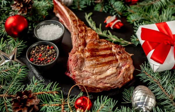 Christmas Tomahawk Steak