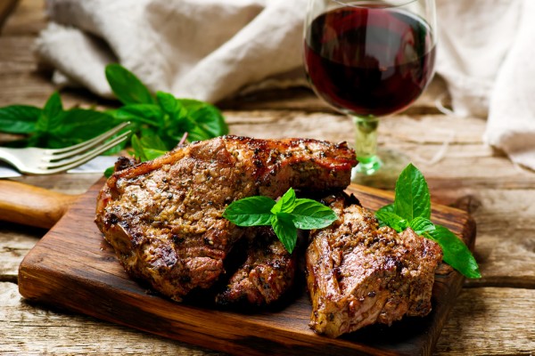 Christmas Minted Lamb Chops