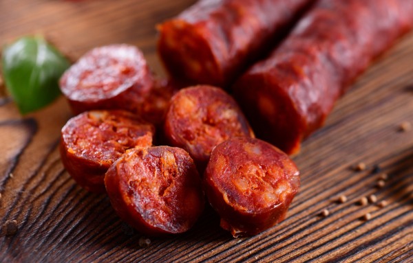 Christmas Chorizo Sausages (gluten free) 