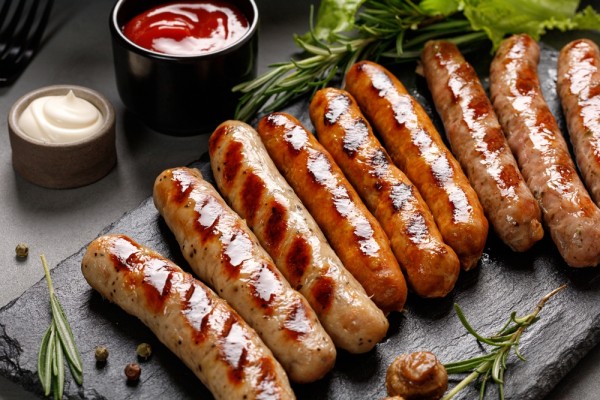 Christmas Welsh Dragon Sausages