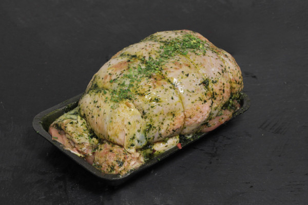 Whole Boneless Chicken Stuffed with Garlic Butter